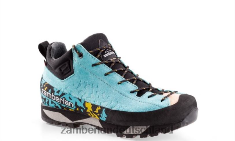 Frauen Salathe GTX Schuhwerk Zamberlan hellblau BPZ0D35