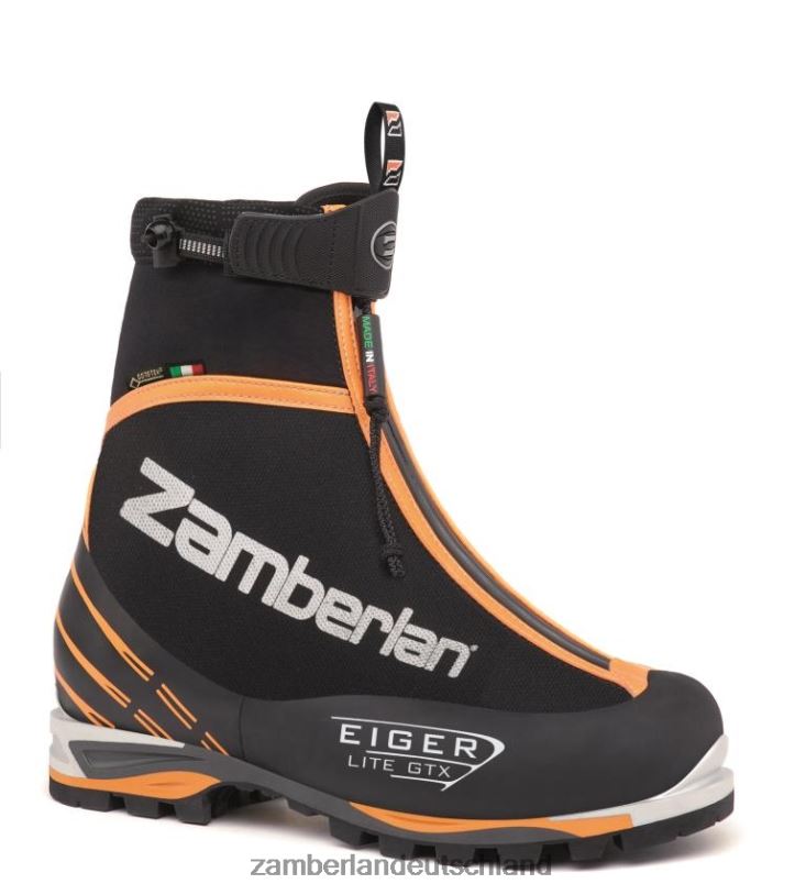 Männer Eiger Lite GTX Rr Schuhwerk Zamberlan schwarz/orange BPZ0D104