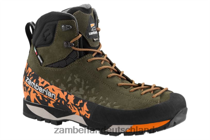 Männer Salathe Trek GTX Schuhwerk Zamberlan dunkelgrün/orange BPZ0D73