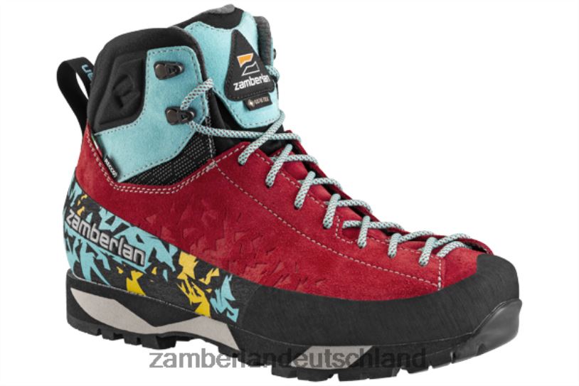 Männer Salathe Trek GTX WNS Schuhwerk Zamberlan rot/hellblau BPZ0D54